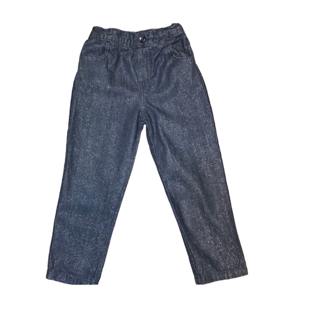 GARANIMALS denim glitter pants. Size 5T